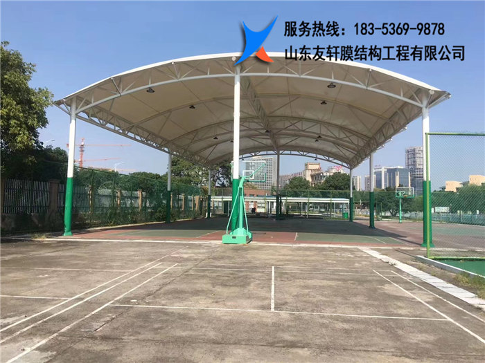 膜结构体育场遮阳