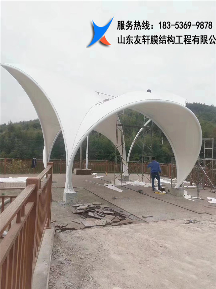 异形膜结构景观