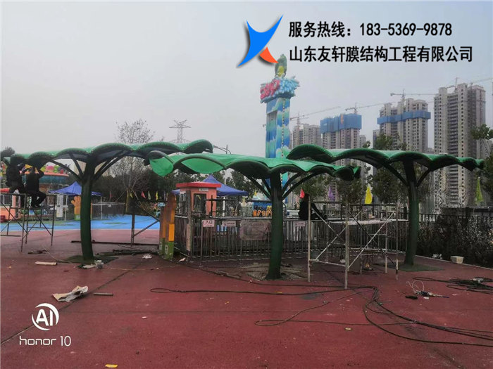 异形膜结构景观