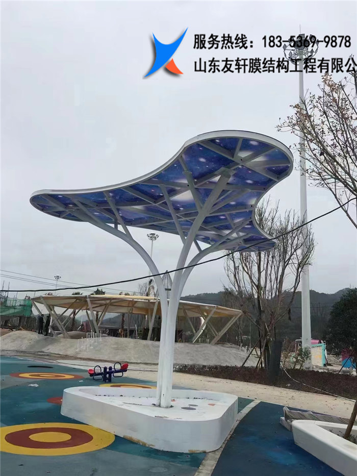 异形膜结构景观