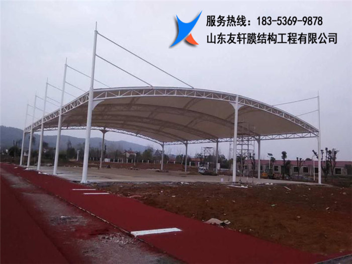 膜结构体育场遮阳