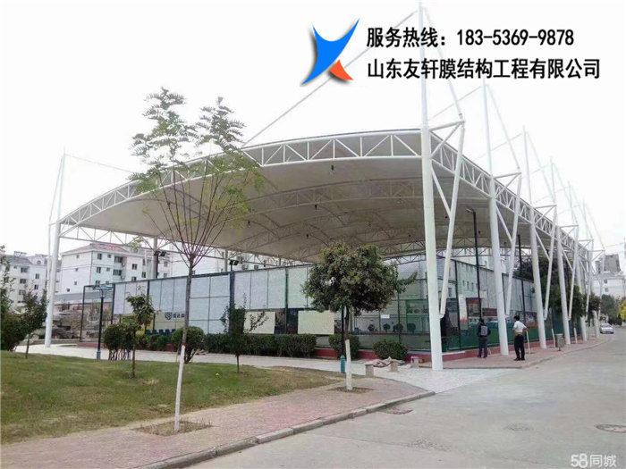 膜结构体育场遮阳