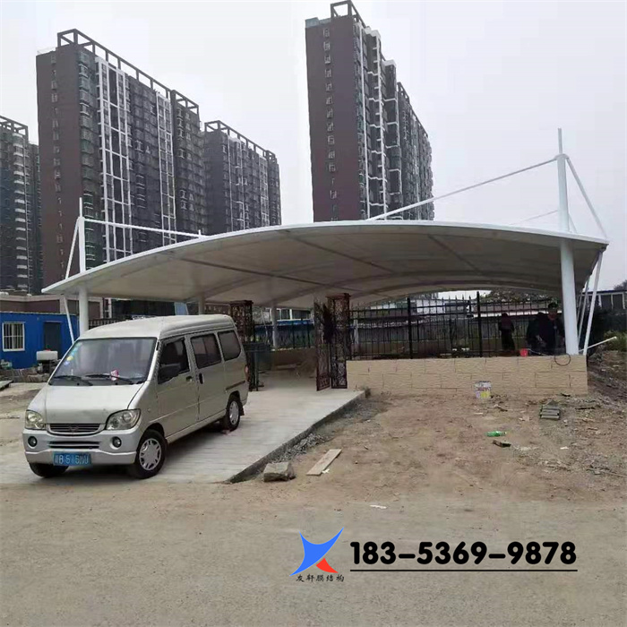 河北省唐山市复兴路99号CCB建融家园好又多美食城南侧拱形自行车棚