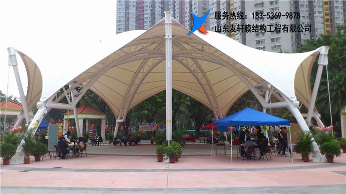 异形膜结构景观