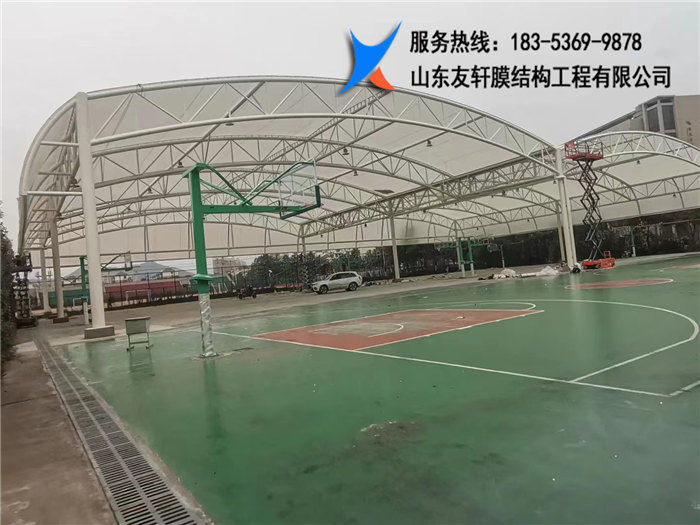 膜结构体育场遮阳