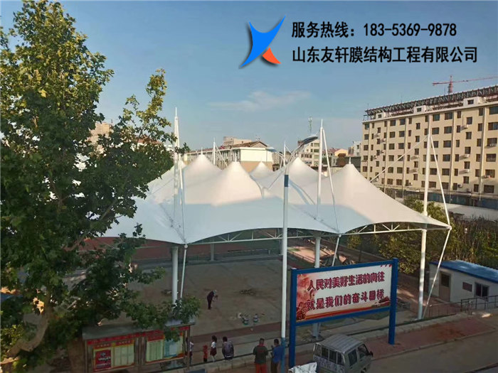 膜结构体育场遮阳