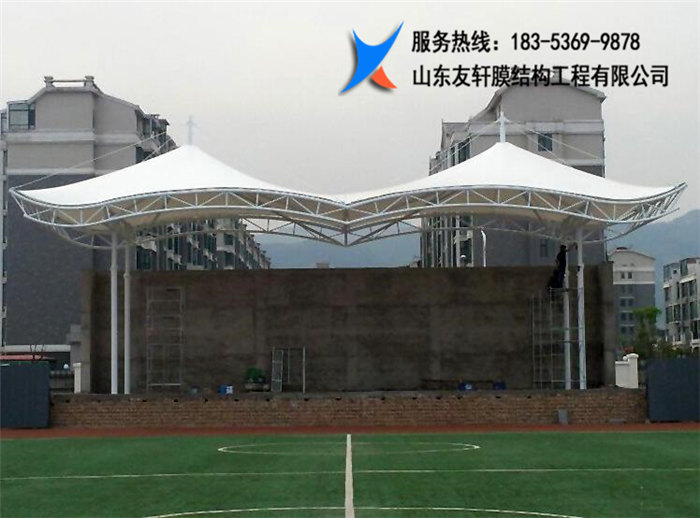 膜结构学校看台
